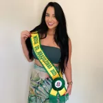 Gabriela Zillmer flaunts the title of Cuiabá’s Muse ahead of the upcoming stage of Musa do Brasileirão