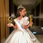 Rebecca Macedo Wins Mini Miss World in Dubai