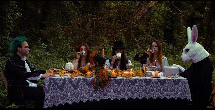 Blending Alt Rock with Tim Burton’s universe WITCHWISH release new single “Alice of Madness”