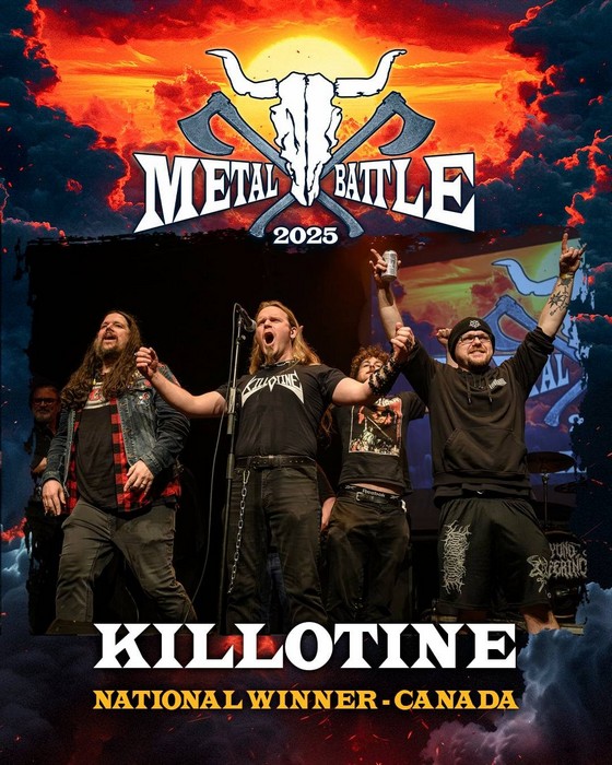 One Band To Rule Them All! KILLOTINE Wins WACKEN METAL BATTLE CANADA 2025 To Play Wacken Open Air!